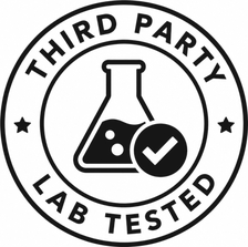 Third-party lab tested